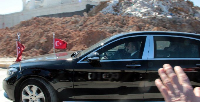 Cumhurbaşkanı Erdoğan Çamlıca Camii'nde inceleme yaptı