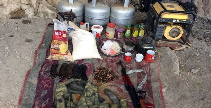 Van’daki terör operasyonunda çok sayıda mühimmat ele geçirildi | Van haberleri