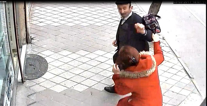 Genç kadının saldırdığı adam akrabası çıktı: Şikayetim yok