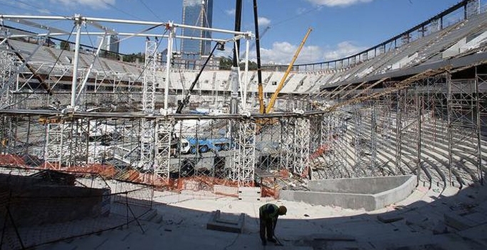 İşte Vodafone Arena'nın 
son durumu