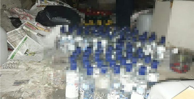 İstanbul'da kaçak içki operasyonu