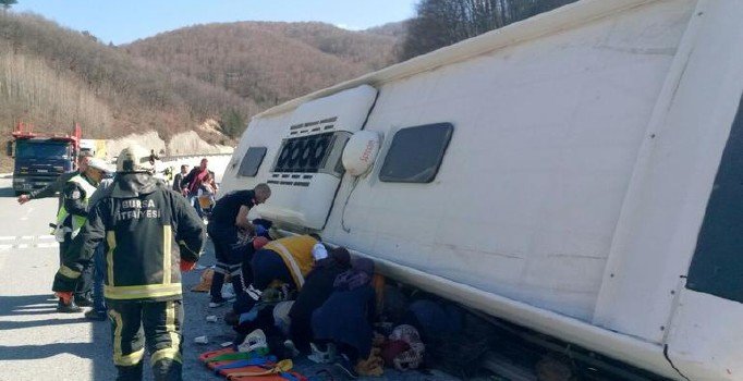 Kanseri yenen kadın otobüs kazadasında can verdi | Bursa haberleri