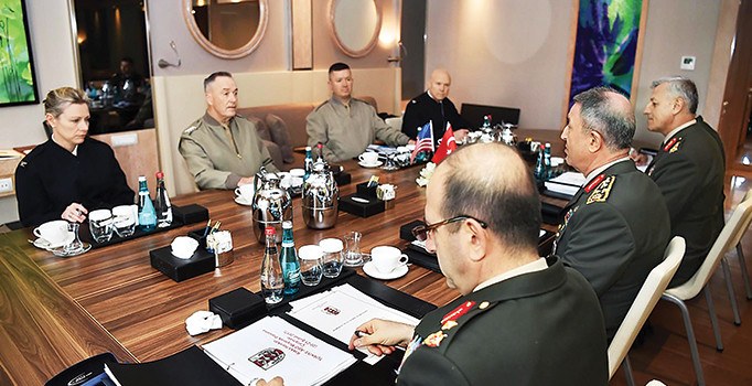 Dunford’la Rakka mesaisi