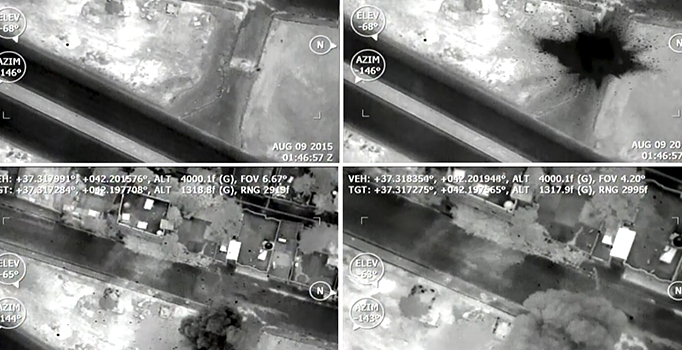 Cizre'deki terör operasyonu havadan böyle görüntülendi!