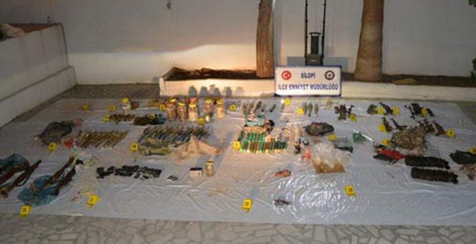PKK'nın mühimmat deposu bulundu