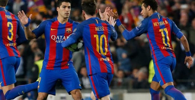 Şampiyonlar Ligi'nde Barcelona, Paris Saint Germain'i rövanşta 6-1 yendi