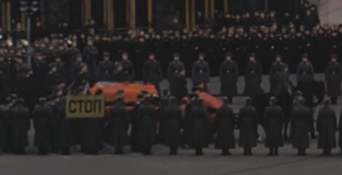 Stalin'in cenaze töreninden yeni ortaya çıkan görüntüler yayınlandı