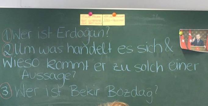 Cumhurbaşkanı Erdoğan Almanya'da ders konusu oldu