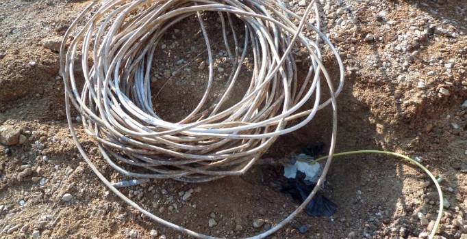 Tunceli’de el yapımı patlayıcı ele geçirildi