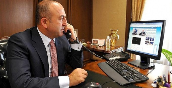 Dışişleri Bakanı Çavuşoğlu, NATO Genel Sekreteri Stoltenberg ile telefonda görüştü