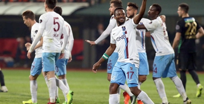 Trabzonspor 2'nci yarının lideri