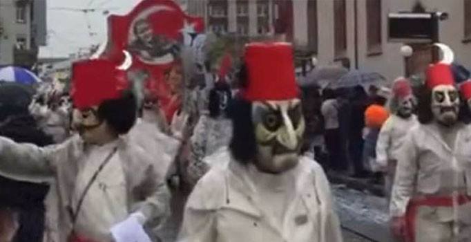 İsviçre'de Türkiye karşıtı çirkin gösteri