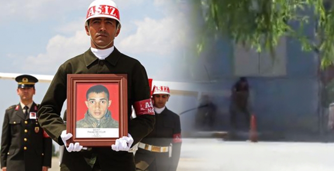 PKK'lının cenazesi şehit 
akrabası ile aynı mezarlıkta