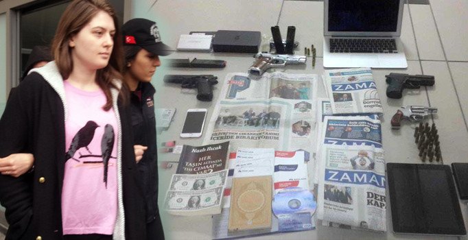 FETÖ'cü müdürün kızının evinden bunlar çıktı