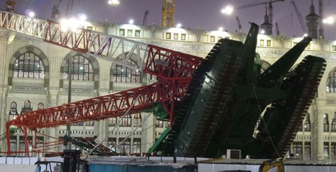 Kabe'deki vinç kazasının
nedeni belli oldu