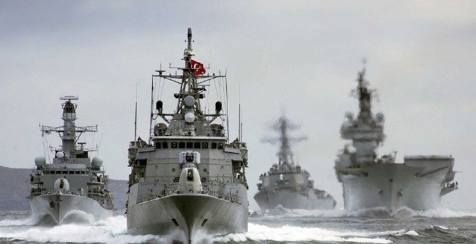 Türk Deniz Kuvvetlerinden Akdeniz’de tatbikat