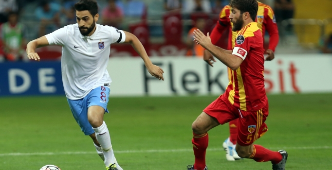 Trabzonspor deplasmanda
Kayserispor'u tek golle geçti