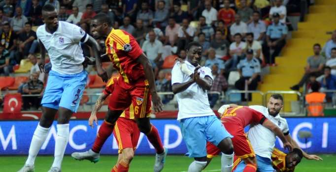 Trabzonspor deplasmanda
Kayserispor'u tek golle geçti