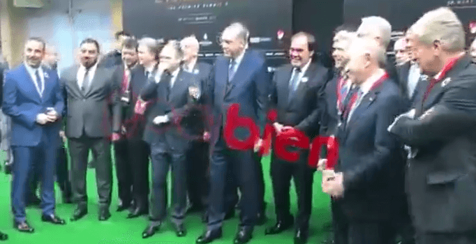 Cumhurbaşkanı Erdoğan'dan Marcel Desailly'e penaltı