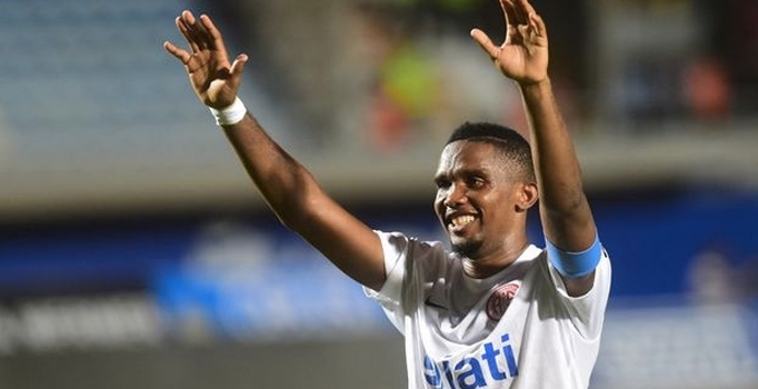 Antalyasporlu futbolcu Samuel Eto'o tarihe geçti