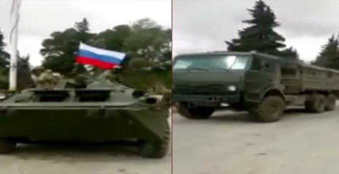 Rusya dün açıklama yapmıştı bugün Afrin'den görüntüler geldi