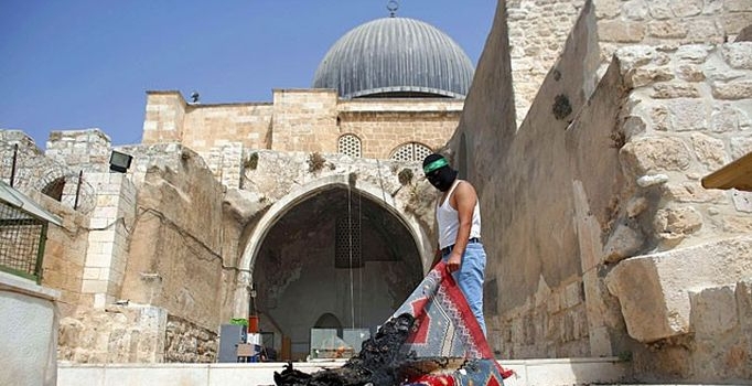 Mescid-i Aksa protestolarında 4 Filistinli yaralandı