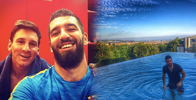 Arda Turan'dan 
Messi ile selfie