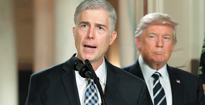 Neil Gorsuch:Trump da olsa tanımam