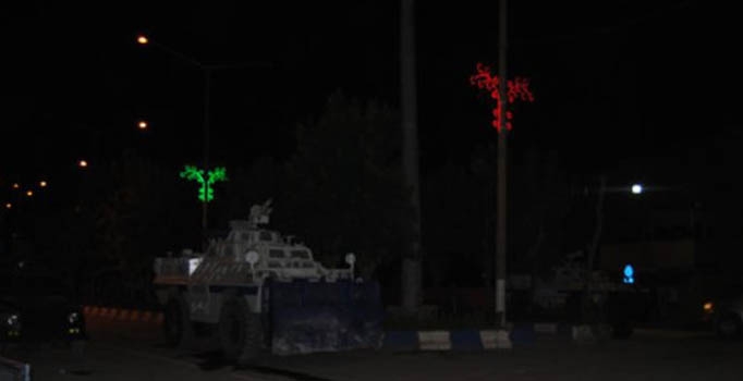 Muş bulanık'ta adliye 
lojmanlarına saldırı