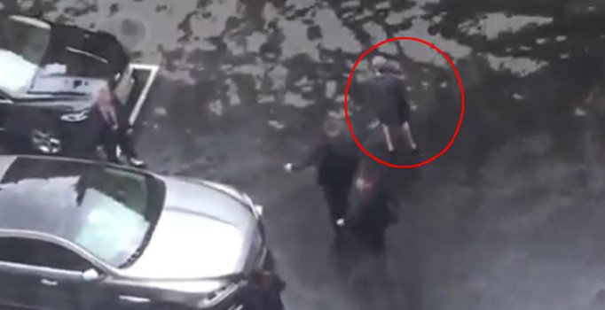 İngiltere Başbakanı May'in kaçış anı ortaya çıktı