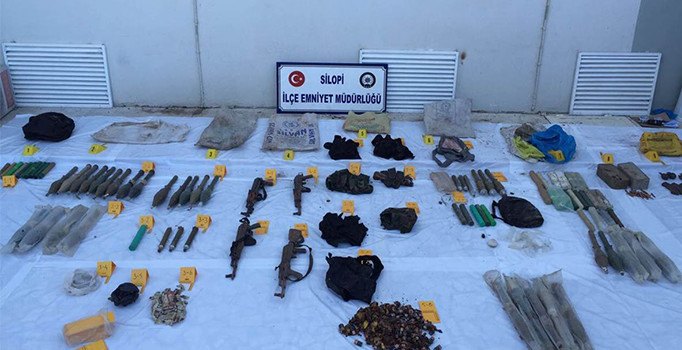 Şırnak'ta PKK deposu ele geçirildi | Şırnak haberleri