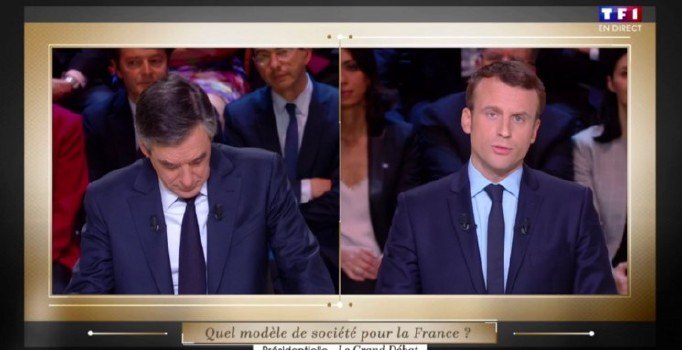 Fransız cumhurbaşkanı adayından canlı yayında kopya