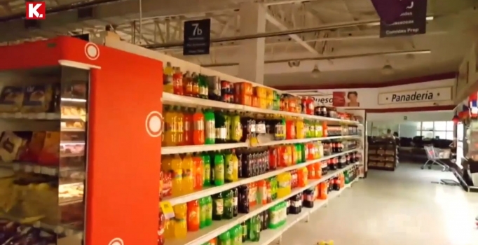 Şili'deki 8.3 şiddetindeki
deprem kamerada