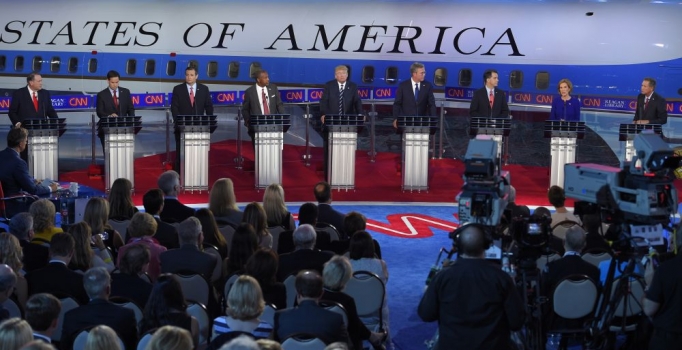 ABD Başkan adayları canlı yayında tartıştı