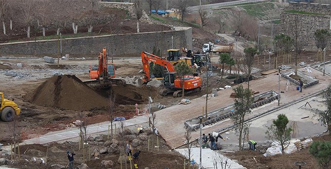sTerörün yıktığı yerler yeniden doğuyor