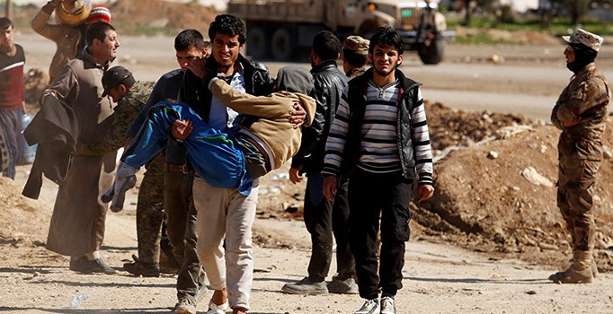 DEAŞ militanları sivilleri canlı kalkan olarak kullanmaya başladı