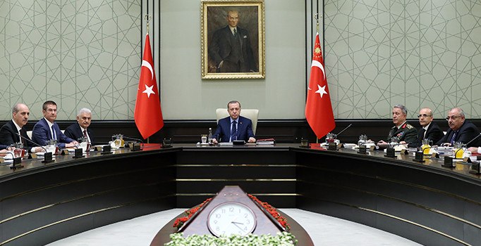 Milli Güvenlik Kurulu toplantısı sona erdi:  Fırat Kalkanı başarıyla sonuçlandırıldı