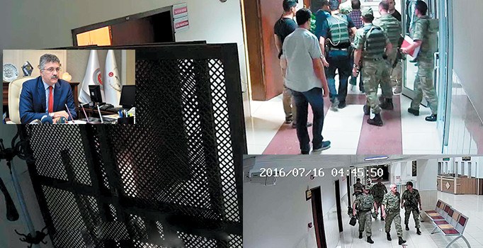 Başsavcı ayağının tozuyla cuntanın işgalini engelledi