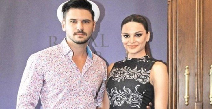 Tolgahan ve Almeda çifti muhabirlerin önünde tartıştı