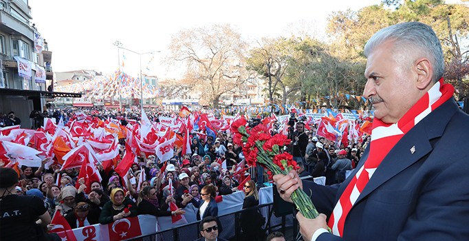 Başbakan Yıldırım 51 ilde miting yaptı
