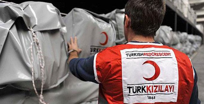 Cerablus’ta Türk Kızılay’ı mülteciler için çadır kent kurdu