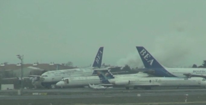 Atatürk Havalimanı'nda panik