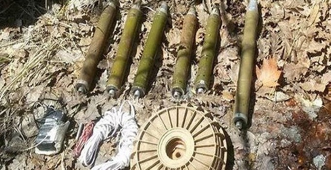 Tunceli'de roket ve anti tank mayını ele geçirildi