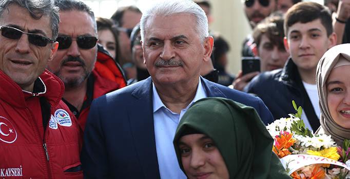 Başbakan Binali Yıldırım, Kayseri'de