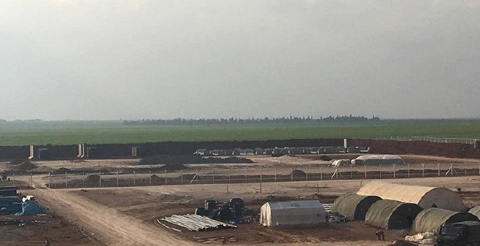 Cerablus'ta Türk üssünün görüntüleri ortaya çıktı