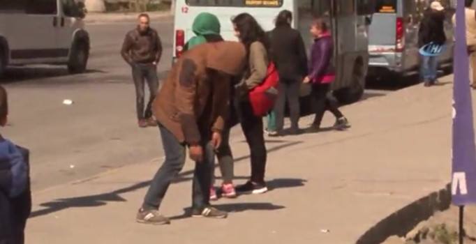 İstanbul'da gündüz vakti inanılmaz görüntü