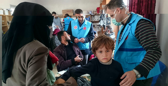 Türkiye'den İdlib'e yardım