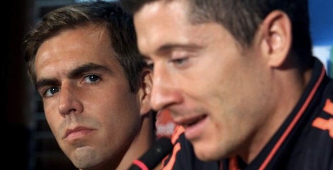 Philipp Lahm: Gollerden sonra Lewandowski gevşedi
