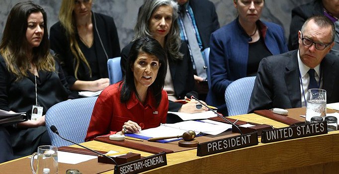 ABD'nin BM Daimi Temsilcisi Haley: Esed iktidardayken siyasi çözüm olmaz