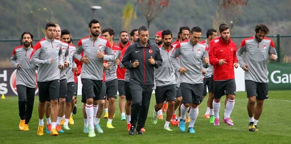 A Milli takım Almanya'ya uçtu